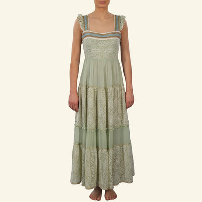 Neelam Maxi Dress | Designer Summer Dress For Weddings